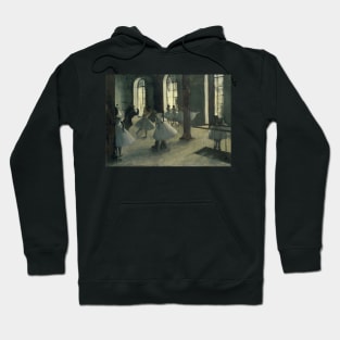 La Repetition au foyer de la danse by Edgar Degas Hoodie